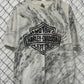 Vintage 1991 Harley Davidson Marbled South Dakota Biker Graphic Tee Size XL