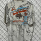 Vintage 1991 Harley Davidson Marbled South Dakota Biker Graphic Tee Size XL