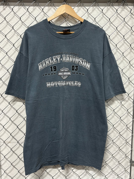 Vintage Harley Davidson Outer Banks North Carolina Biker Tee Size XL