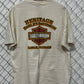 Vintage 1992 Harley Davidson Live Free Ride Free Biker Tee Size XL