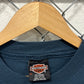 Vintage Harley Davidson Running Wild Gilette Wyoming Biker Tee Size XL