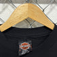 Vintage 1995 Harley Davidson Friends in Freedom Biker Graphic Tee Size XL