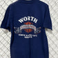 Vintage 1987 Harley Davidson Develop an Attitude Bald Eagle Tee Size XL