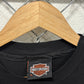 Vintage Harley Davidson Just Try and Burn This One Eagle Flag Tee Size XL