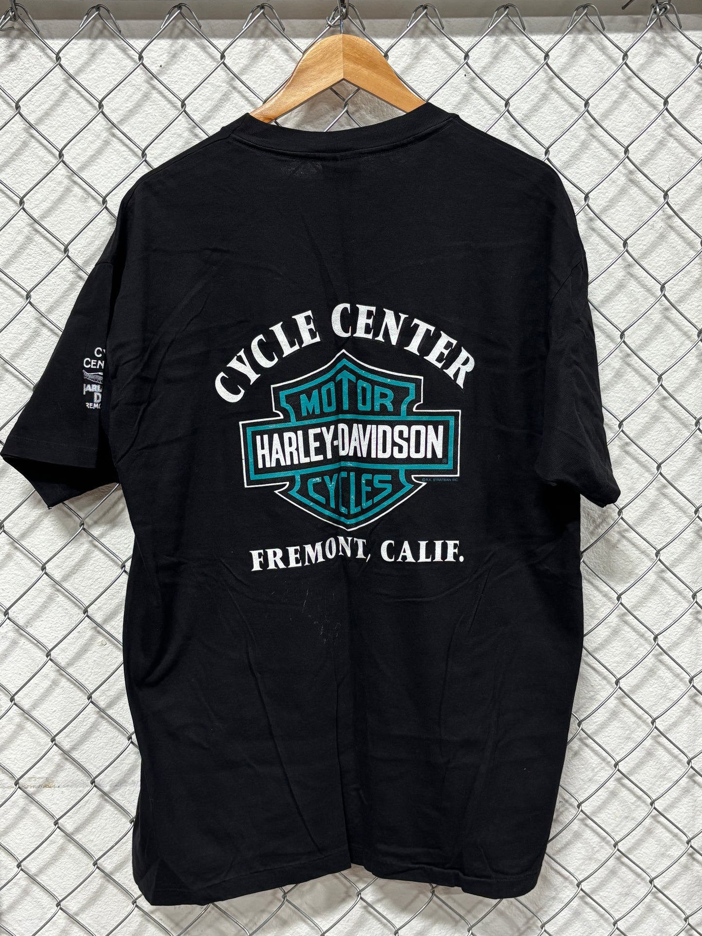 Vintage 1996 Harley Davidson Ride with Pride Biker Graphic Tee Size XL