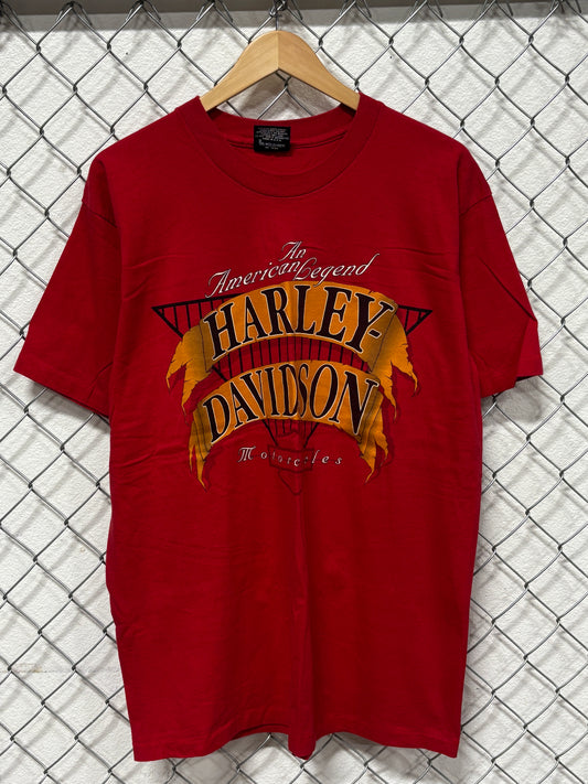 Vintage 90's Harley Davidson An American Legend Biker Tee Size XL