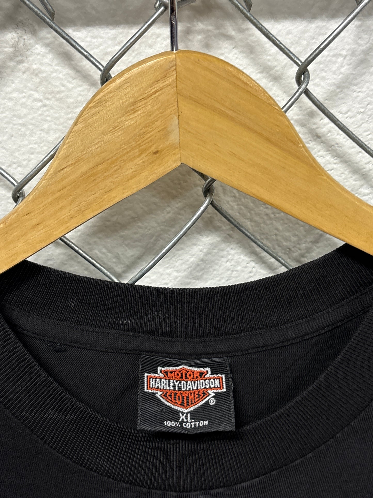 Vintage 1994 Harley Davidson Eagle Crest Holoubek Biker Tee Size XL