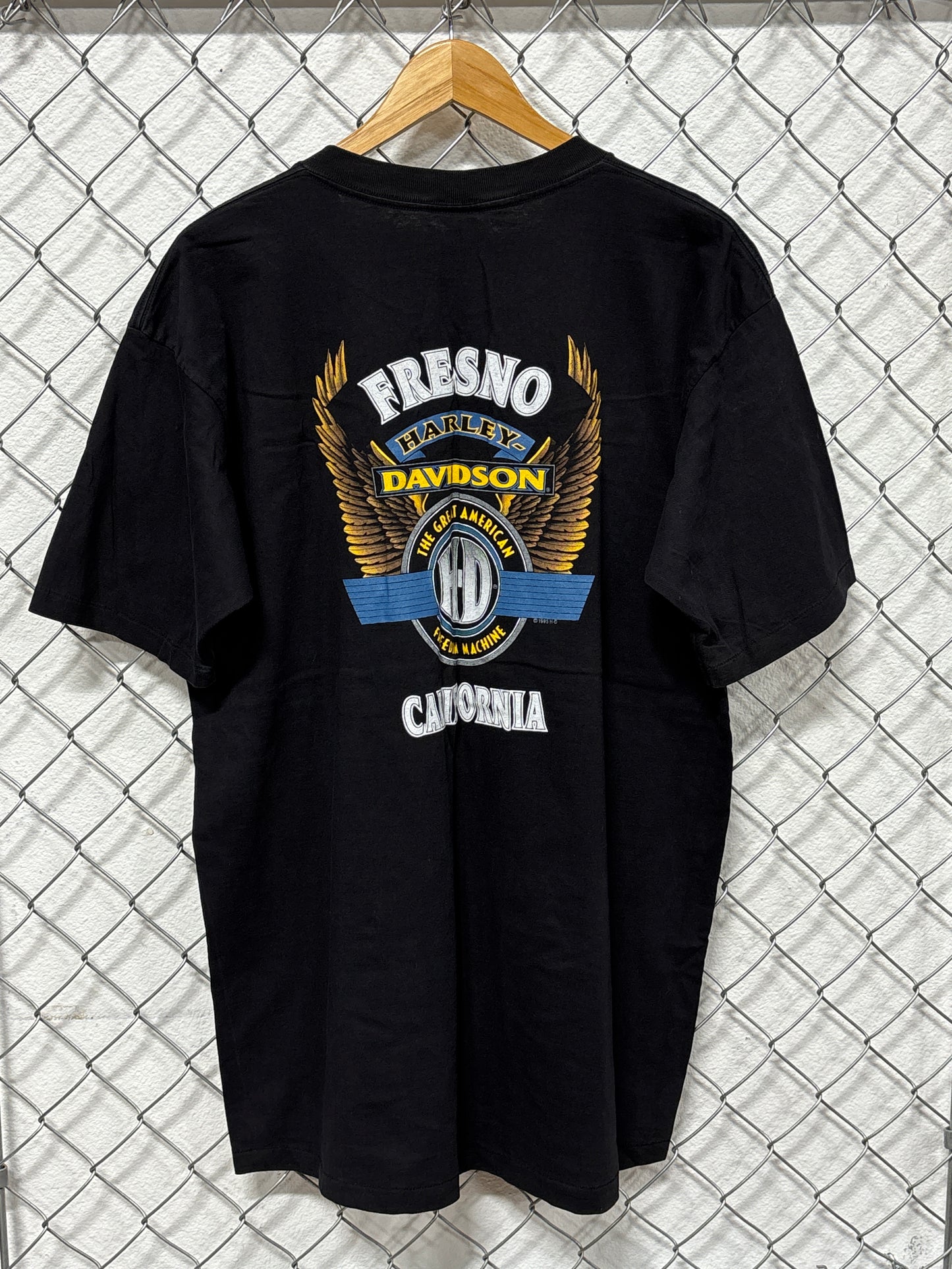 Vintage 1995 Harley Davidson Loud and Proud Dragon Biker Tee Size XL