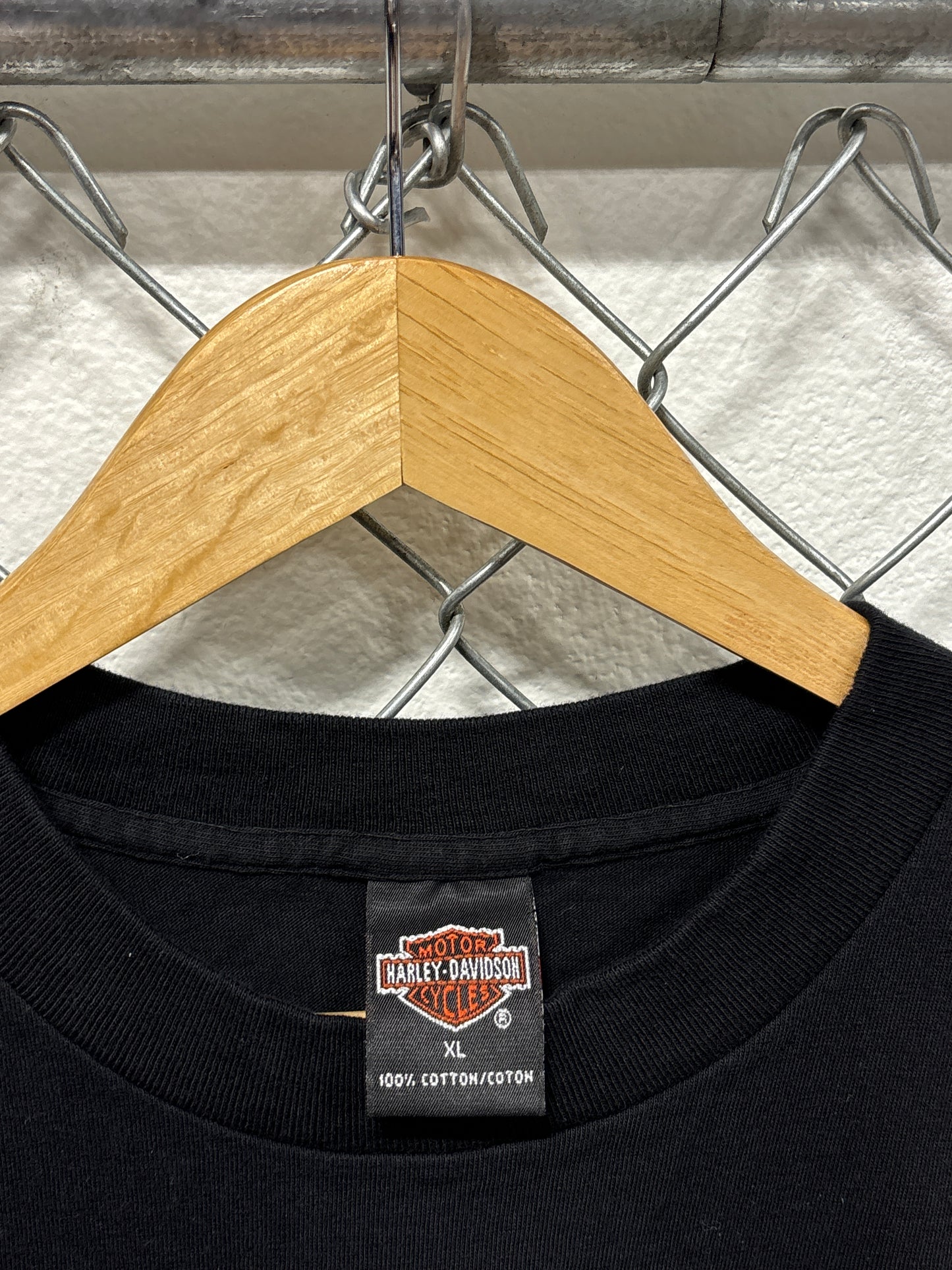Vintage 1997 Harley Davidson Bald Eagle Dreamcatcher Biker Tee Size XL