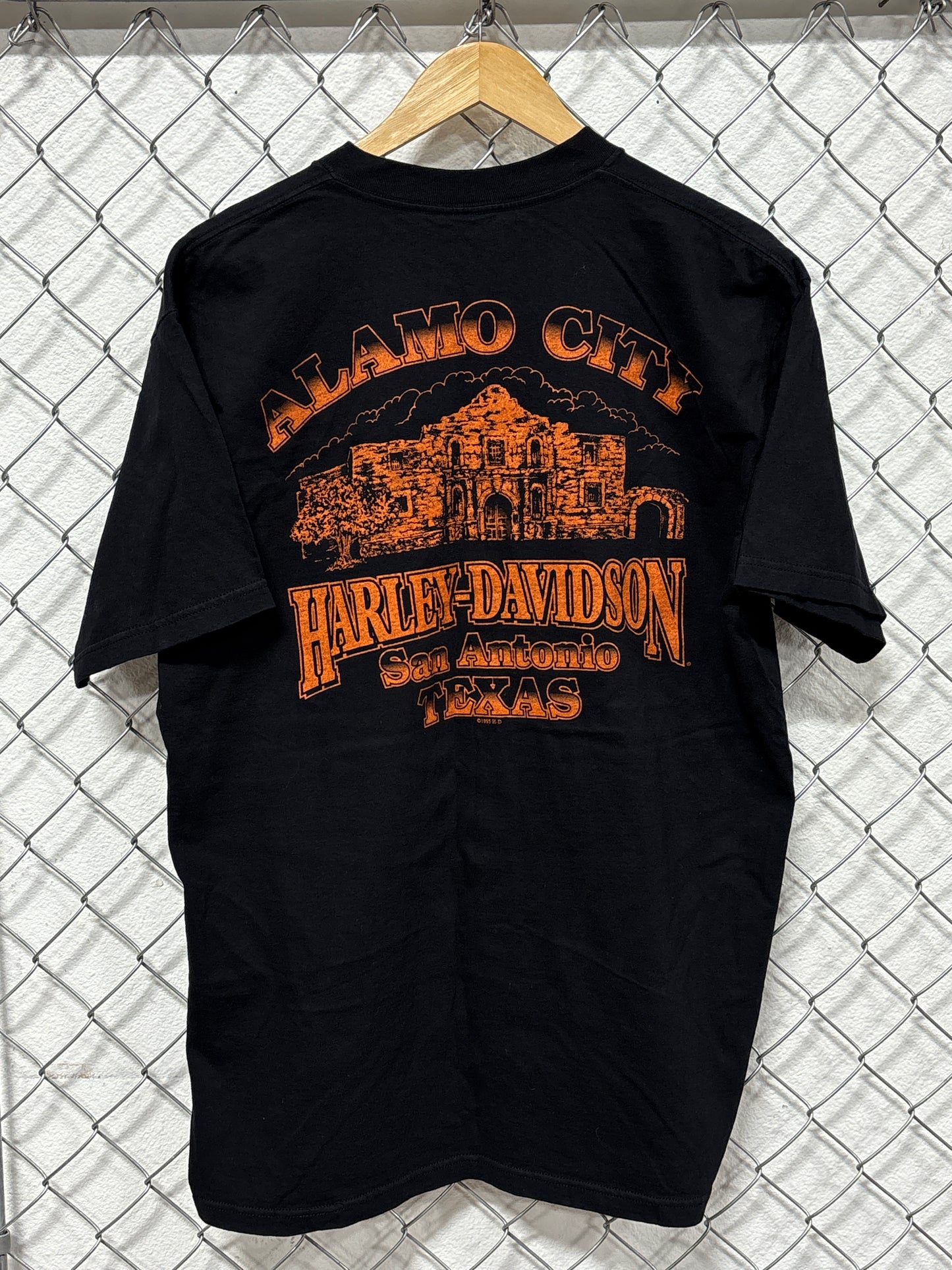 Vintage 1997 Harley Davidson Bald Eagle Dreamcatcher Biker Tee Size XL