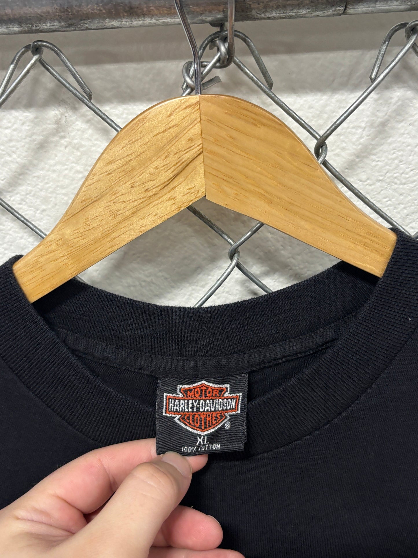 Vintage 1992 Harley Davidson One Way One Ride Holoubek Biker Tee Size XL