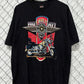Vintage Harley Davidson Fat Is Where It's At Biker Graphic Tee Size XL