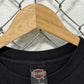 Vintage Harley Davidson Fat Is Where It's At Biker Graphic Tee Size XL