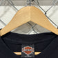 Vintage 90's Harley Davidson Livin on the Edge Biker Graphic Tee Size XL