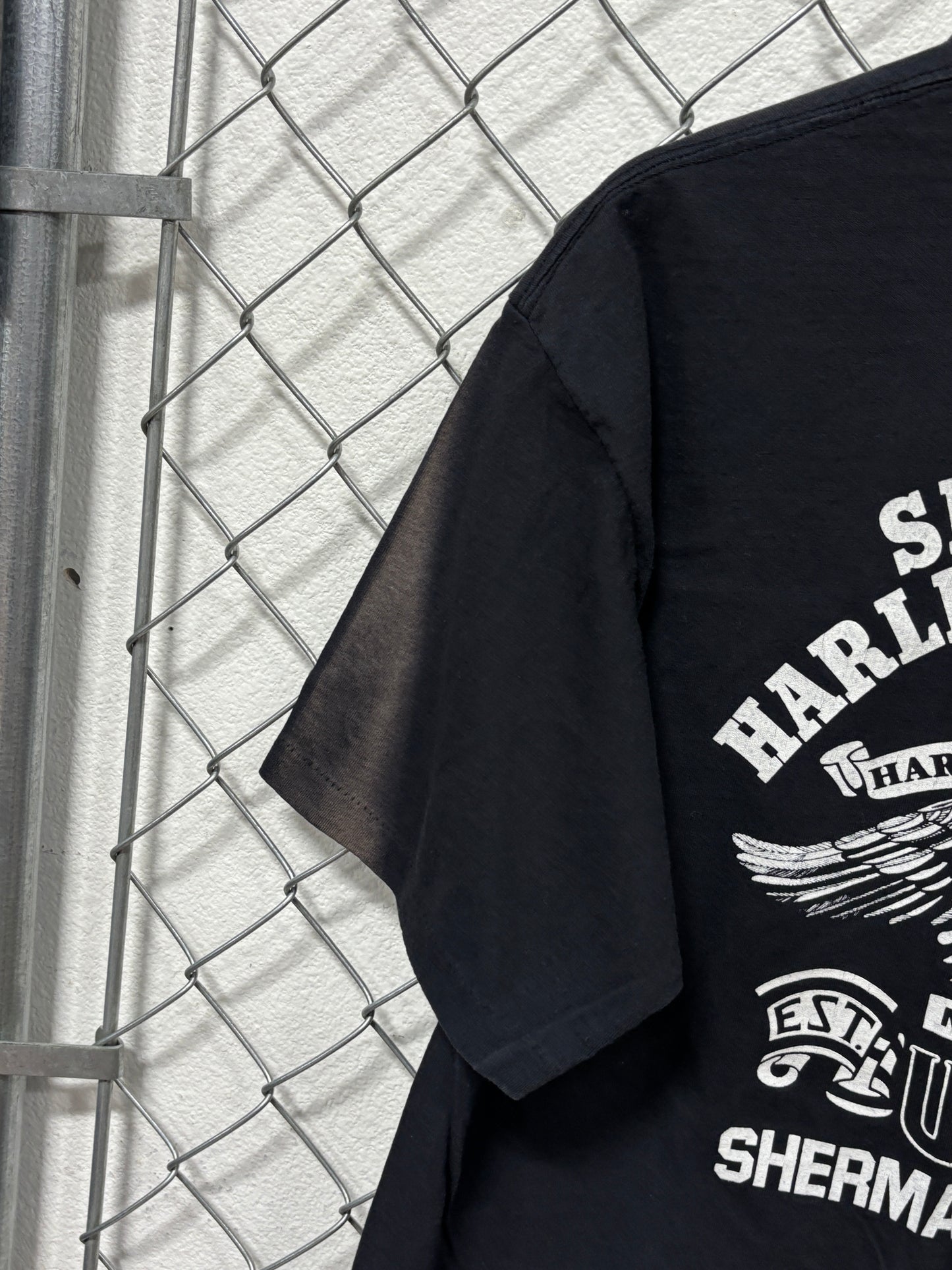 Vintage 1991 Harley Davidson Great American Freedom Machine Tee Size XL