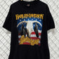 Vintage 90's Harley Davidson American Legacy Cow Skull Biker Tee Size XL