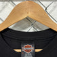 Vintage 90's Harley Davidson American Flag Bald Eagle Kansas Tee Size XL