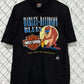 Vintage 1994 Harley Davidson Looney Tunes Taz Bike With Rhythm Tee Size XL