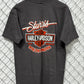 Vintage 90's Harley Davidson Sturgis 50th Anniversary Biker Tee Size XL