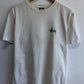 Stussy Classic Logo White Graphic Tee Size Medium