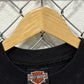 Vintage Harley Davidson Thunder in the Rockies Biker Graphic Tee Size XL