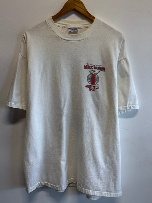 Vintage 1996 Southern California Muroc Reunion Car Air Show Tee Size XXL