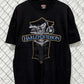 Vintage 90's Harley Davidson 1971 Super Glide Bike Graphic Tee Size XL