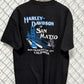 Vintage 90's Harley Davidson 1971 Super Glide Bike Graphic Tee Size XL