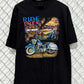 Vintage 90's Harley Davidson Ride Free Biker Graphic Tee Size XL