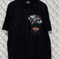 Vintage 1993 Harley Davidson Hog Fake Pocket Graphic Tee Size XL