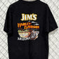 Vintage 90's Harley Davidson Makin Tracks Tire Tread Biker Tee Size XL