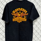 Vintage 1989 Harley Davidson Lone Wolf Holoubek Biker Graphic Tee Size XL