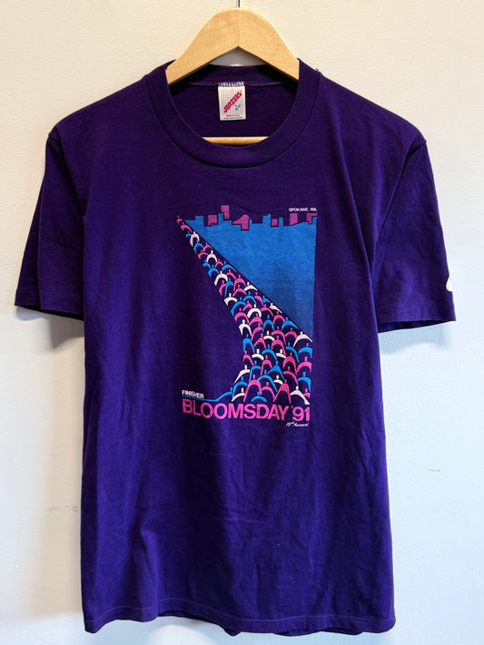 Vintage 1991 Spokane Washington Nike Bloomsday Marathon Tee Size Large