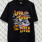 Vintage 1994 Harley Davidson Loud Pipes Save Lives Biker Tee Size XL