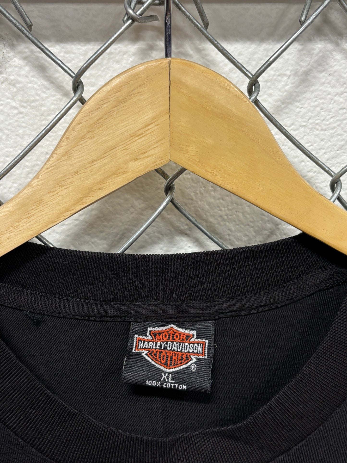 Vintage 1994 Harley Davidson Loud Pipes Save Lives Biker Tee Size XL