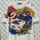 Vintage 1998 Rusty Wallace NASCAR Miller Time AOP Tee Size XL