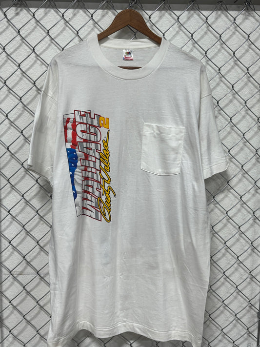 Vintage 90's NASCAR Rusty Wallace These Colors Don't Run Racing Tee Size XL