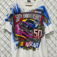 Vintage 1998 NASCAR 50th Anniversary AOP Racing Graphic Tee Size XL