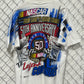 Vintage 1998 NASCAR 50th Anniversary AOP Racing Graphic Tee Size XL