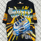 Vintage 90's Rusty Wallace Faster Than The Speed of LITE AOP Racing Tee Size XL