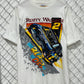 Vintage 90's NASCAR Rusty Wallace Blast Off Big Print Racing Tee Size XL