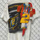 Vintage 90's NASCAR Rusty Wallace Miller Lite AOP Racing Tee Size XL