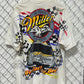 Vintage 90's NASCAR Miller Lite 25 Years in Racing AOP Tee Size XL