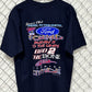 Vintage 90's NASCAR Rusty Wallace All New Look Racing Graphic Tee Size XL
