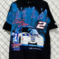 Vintage 90's NASCAR Life in the Fast Lane Rusty Wallace AOP Tee Size XL