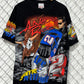 Vintage 90's NASCAR Rusty Wallace New Ride Same Attitude AOP Tee Size XL