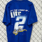 Vintage 90's NASCAR This Bird Soars Racing Graphic Tee Size XL