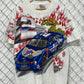 Vintage 90's NASCAR Rusty Wallace Harley Davidson AOP Racing Tee Size Large
