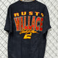 Vintage 90's NASCAR Rusty Wallace Big Print Racing Graphic Tee Size XL