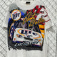 Vintage 90's NASCAR Rusty Wallace Under Pressure AOP Racing Tee Size Large